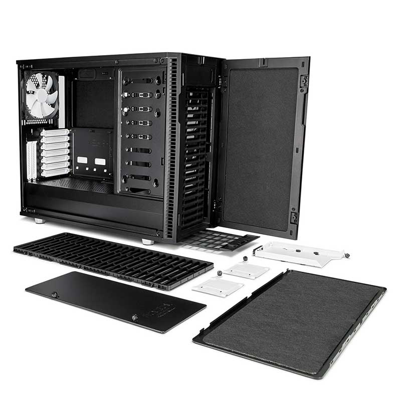 Fractal Design Define R6 ブラック ミドルタワー型PCケース｜FD-CA