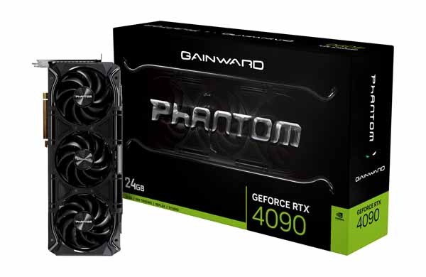 GAINWARD RTX4090 PHANTOM 24GB GDDR6X 384bit 3-DP HDMI グラフィック