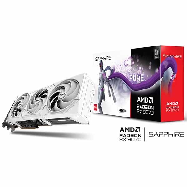 Sapphire PURE Radeon RX 9070 GAMING OC 16GB オーバークロック仕様の