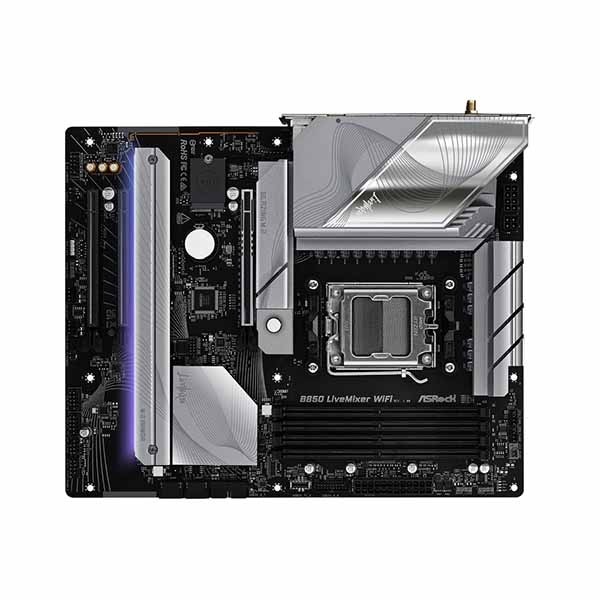 ASRock B850 LiveMixer WiFi 高品質コンポーネント搭載 ATX