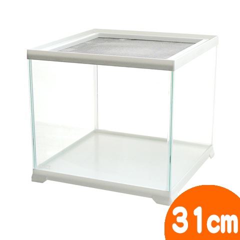 レプテリアホワイト300CUBE High/ケージ ゲージ 水槽 ガラスケース