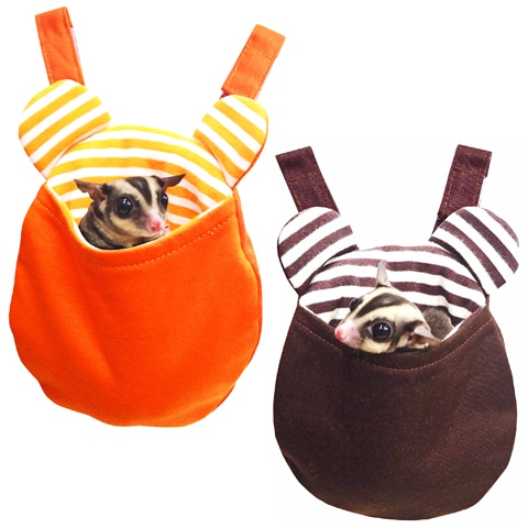 レインボー しましま くまポッケ/ハウス 寝床 隠れ家 寝袋