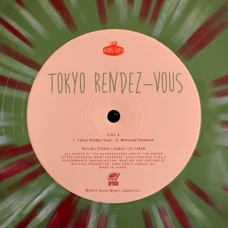 King Gnu - Tokyo Rendez-Vous [ 2LP ]｜JAPANESE,J Pop｜Paddy Field
