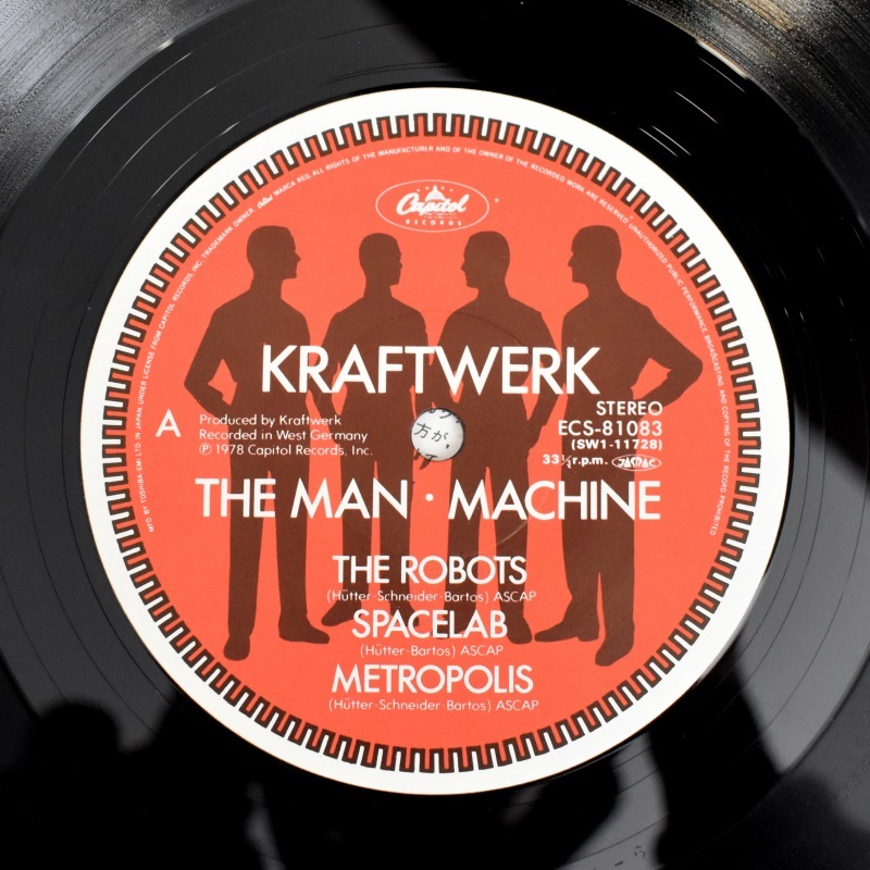 Kraftwerk - The Man ・Machine [LP] 美品｜ELECTRONIC,Experimental