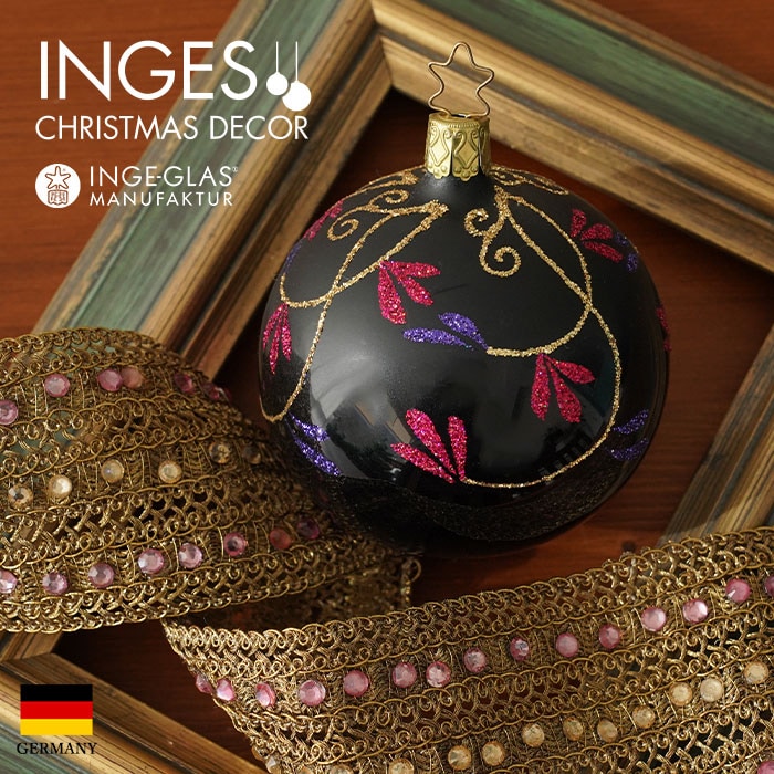 ドイツ Inge-Glas インゲグラス クリスマスガラスオーナメント 本 洋書