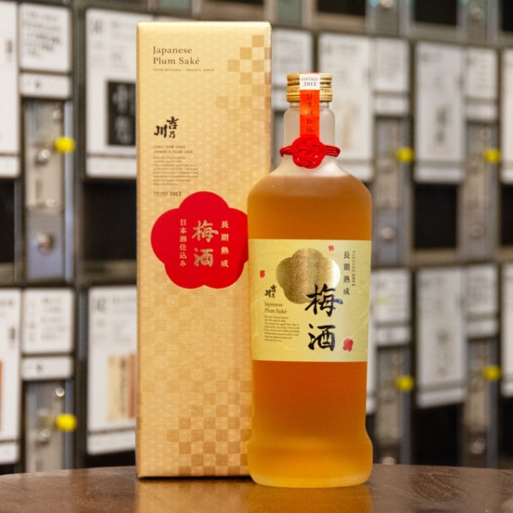 吉乃川 長期熟成 梅酒 720ml（化粧箱入） | 新潟の日本酒 ぽんしゅ館