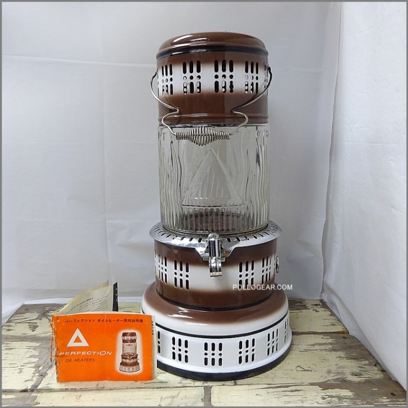 パーフェクション　クラシック石油ストーブヴィンテージ パーフェクション PERFECTION 石油ストーブ ブラウン 送料無料 ①