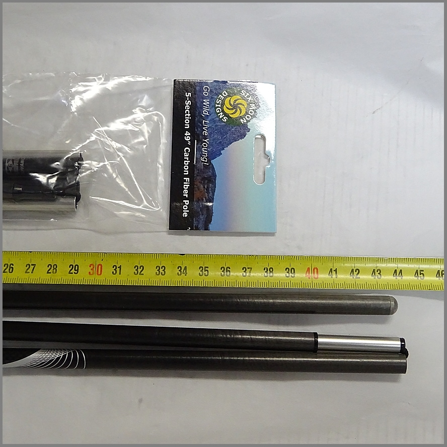 Sixmoon Designs 5セクションカーボンポール　124cm 49\" 5セクションカーボンポール124cm