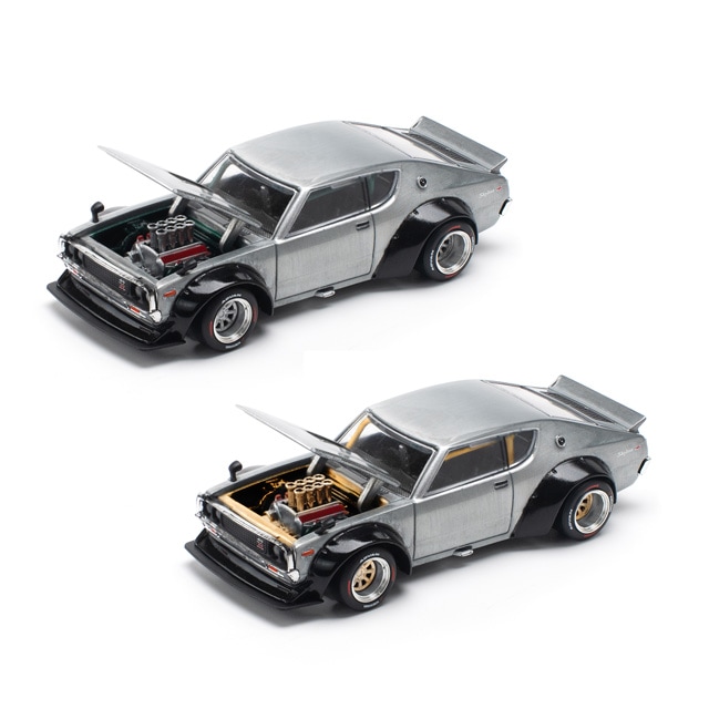 POP RACE x Enigma 1/64 KPGC0110 Kenmeri Raw Material KPGC0110