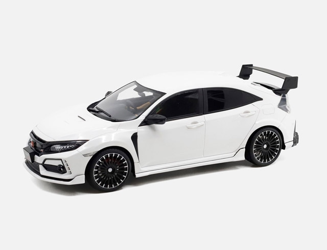 1/18 FK8 Civic Type R White ホンダ シビック タイプR FK8カスタム