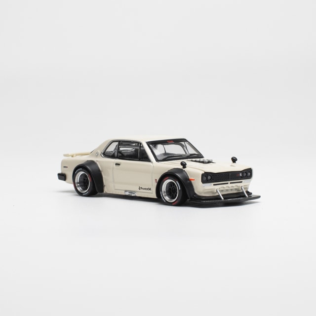 1/64 V8 Drift (Hakosuka) WHITE | Nissan | POP RACE WORLD JAPAN