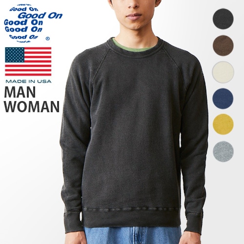 Good On RAGLAN CREW SWEAT グッド オン ラグラン クルー スウェット