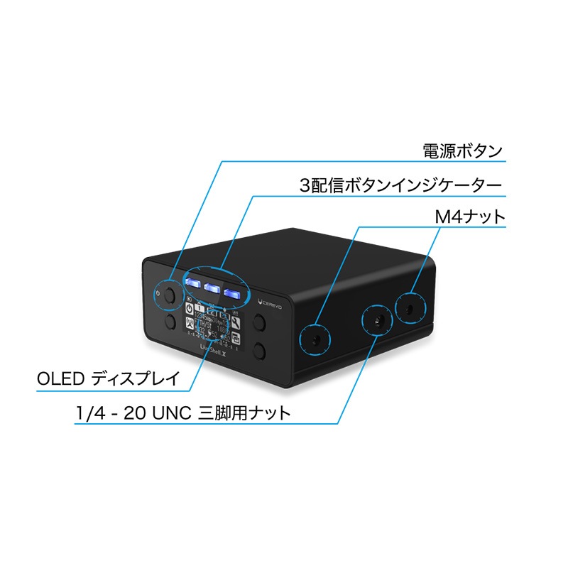 CEREVO 配信エンコーダー LiveShell X