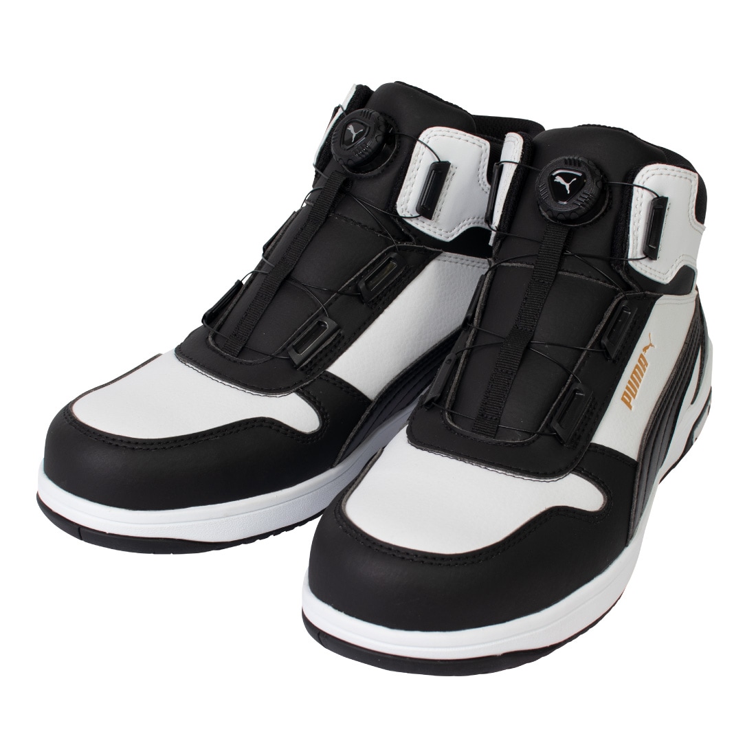 即配】安全靴 PUMA SAFETY フロントコート ディスク ミッド