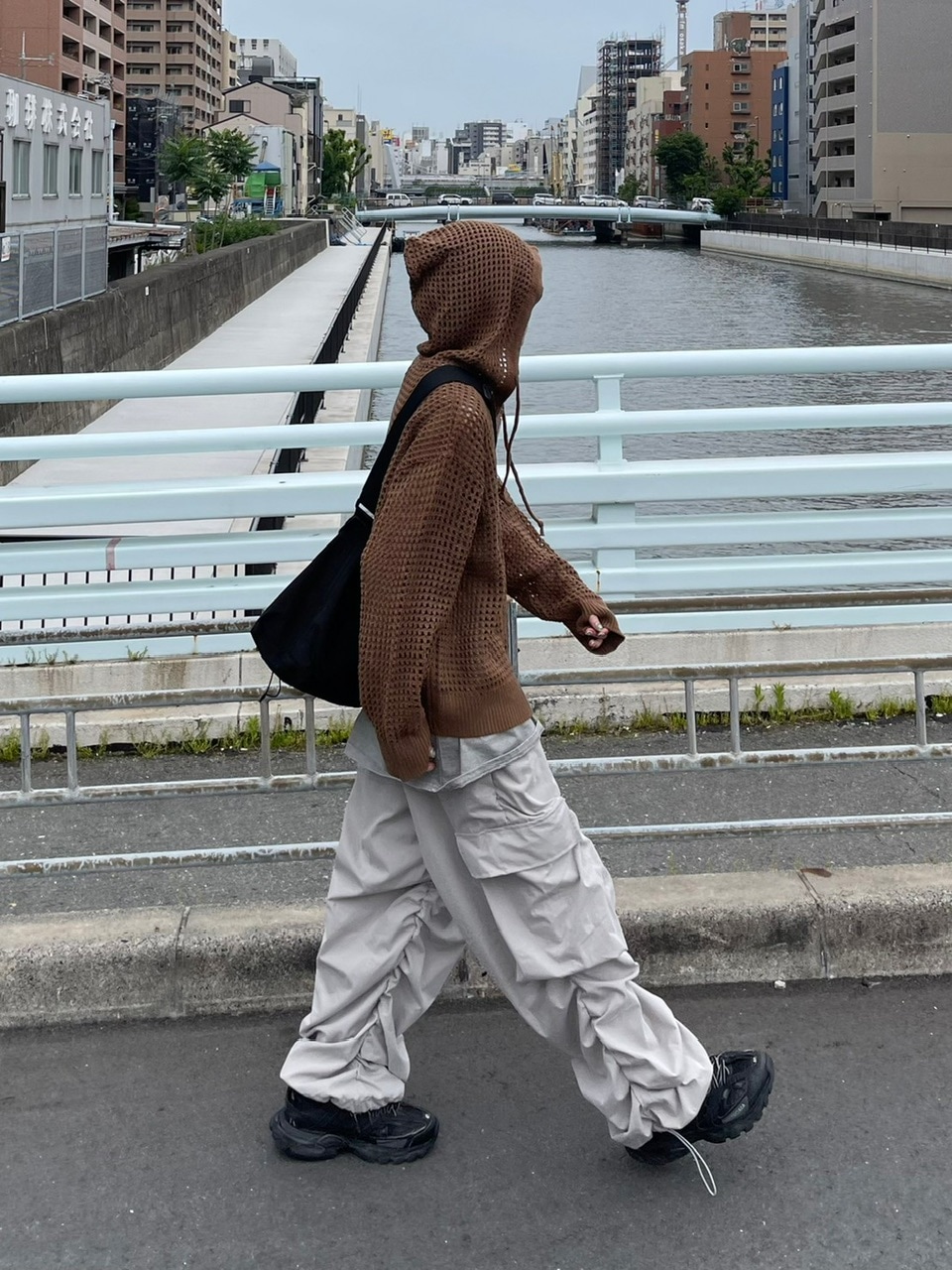 受注制【Chikashitsu +】mesh zip hoodie (5color) / 【チカシツプラス