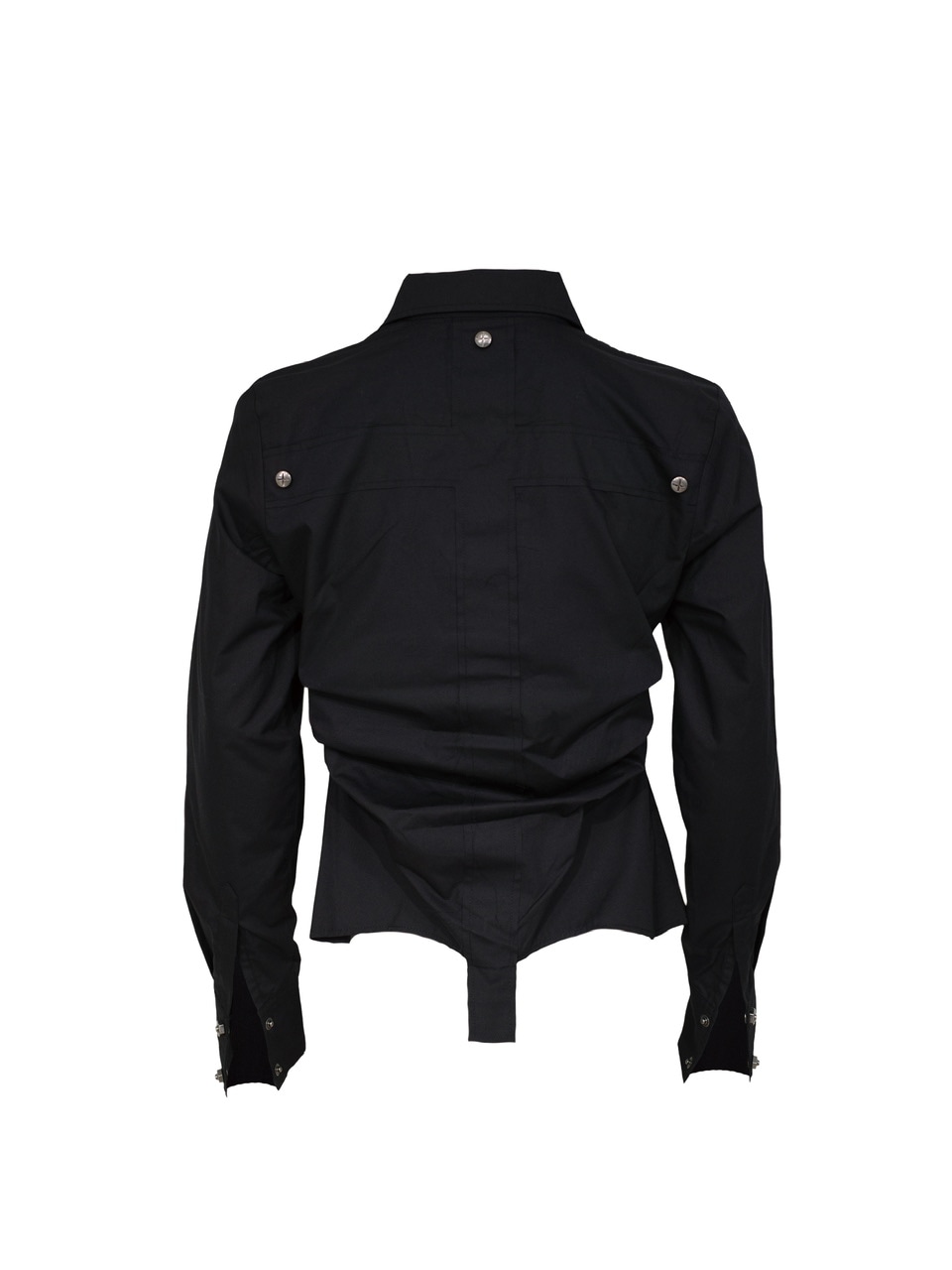 Rosen Kreuz】BACK CROSS CROPPED SHIRT | OUR BRAND,Rosen Kreuz