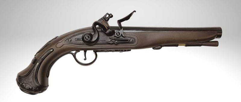 KTW フリントロックピストル/エアーコッキングガン-第9ロット
