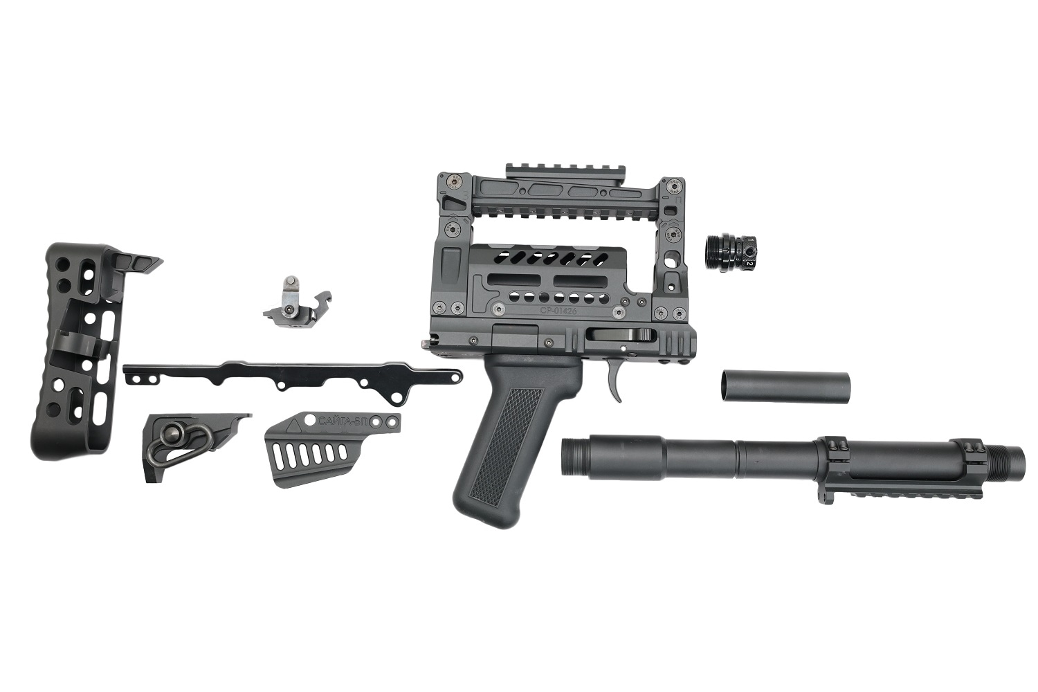 東京マルイ　サイガ　12k ITP エアソフト　コンバージョン　キット ITP Groza12コンバージョンキット/マルイSAIGA12K用 -BLACK- > 東京