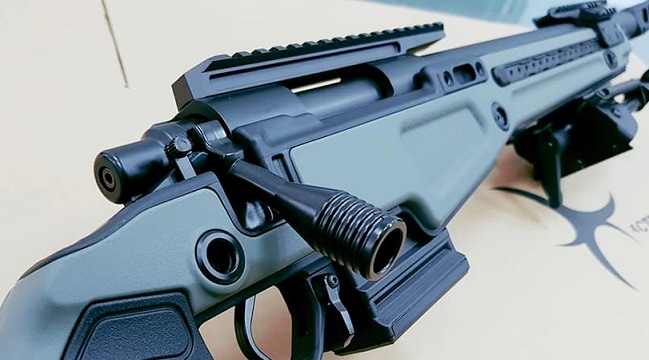 T10-03　ActionArmy　AAC T10 アルミレイルセット-A- ActionArmy AAC T10(TACTICAL10)/アルミストックボトムレイル