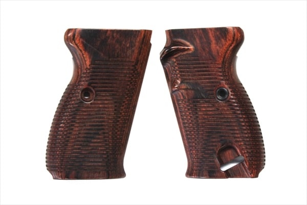 マルゼン　ワルサーP38ガスブローバックガン用　木製グリップ　パンドラアームズ Amazon | PANDORA ARMS ウッドグリップ マルゼン製 ワルサーP38