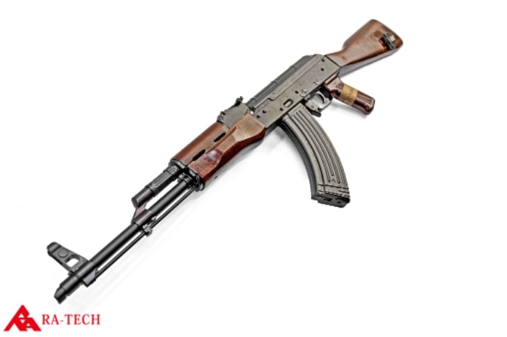 東京マルイ AKM ガスブロ木製ストック ハンドガード 付き 予備マガジン