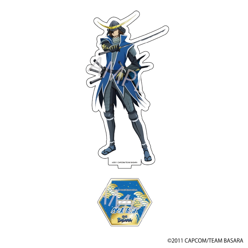 アニメ『戦国BASARA』コラボカフェ 描き下ろしアクリルスタンド[伊達政宗]