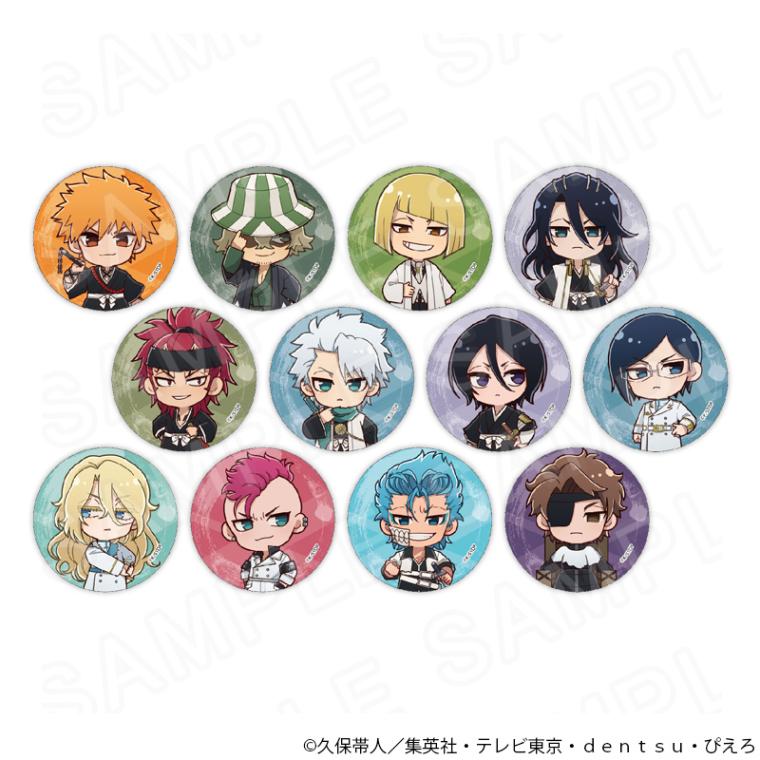 TVアニメ『BLEACH 千年血戦篇』POPUPSHOP ミニキャラ缶バッジ