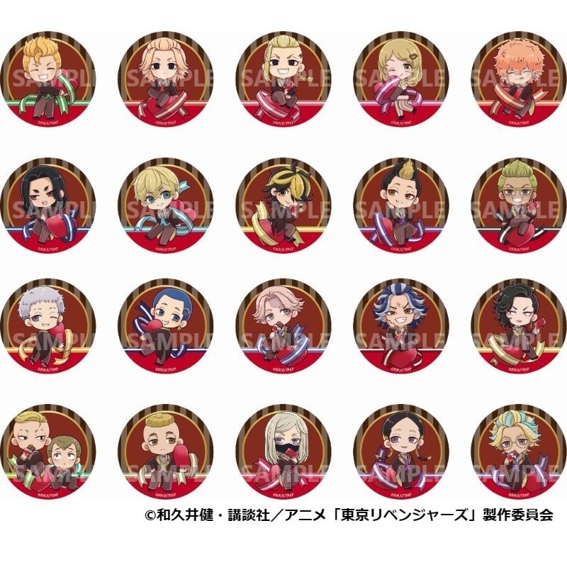 TVアニメ『東京リベンジャーズ』 バレンタインver.缶バッジ BOX ※BOX