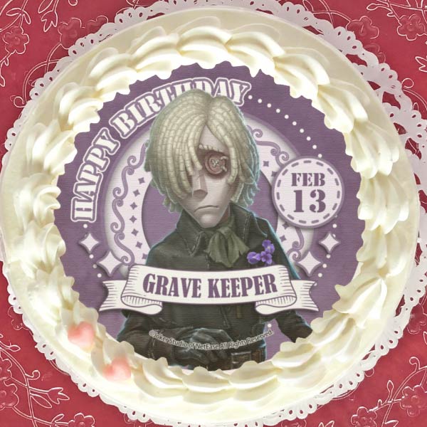 バースデープリケーキ2024（墓守）【特典缶バッジ付き】[Identity V 第