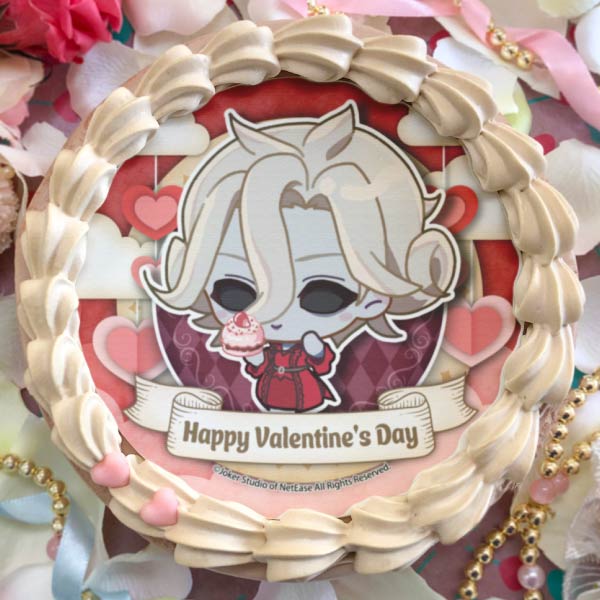 第五人格 バレンタイン 長方形缶バッジ 芸者&空軍、ボンボン&納棺師 箱難