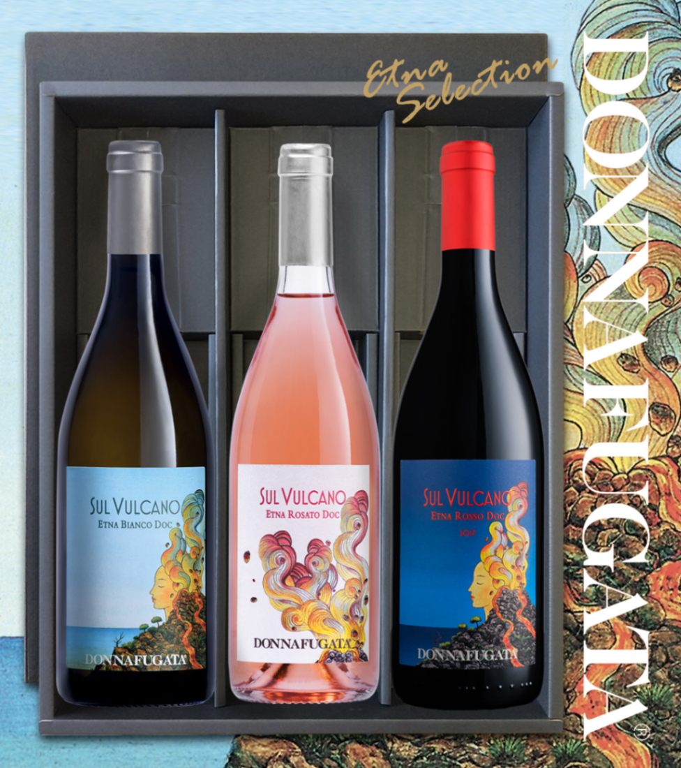 送料無料】ドンナフガータ スル・ヴルカーノ3本ギフト - イタリア