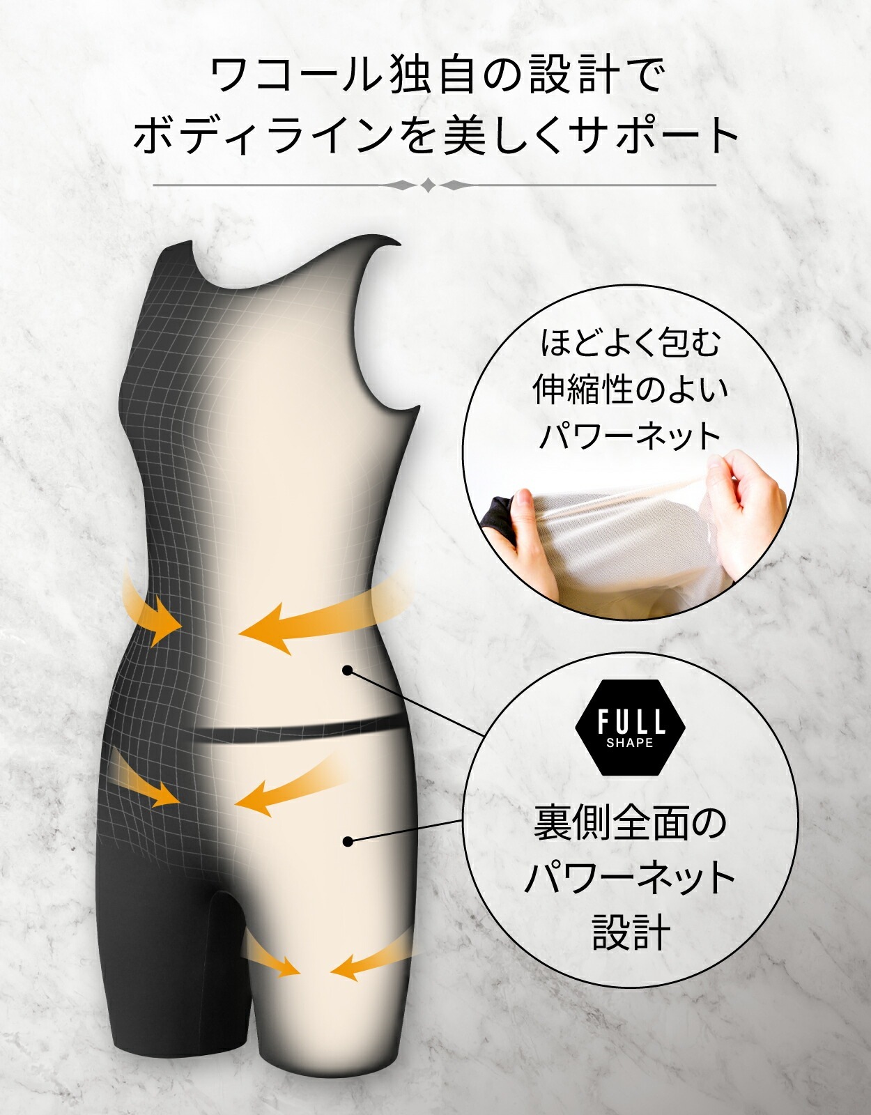 ワコール Wacoalスイムウェア フルシェイプ セパレート水着 13L 母の日