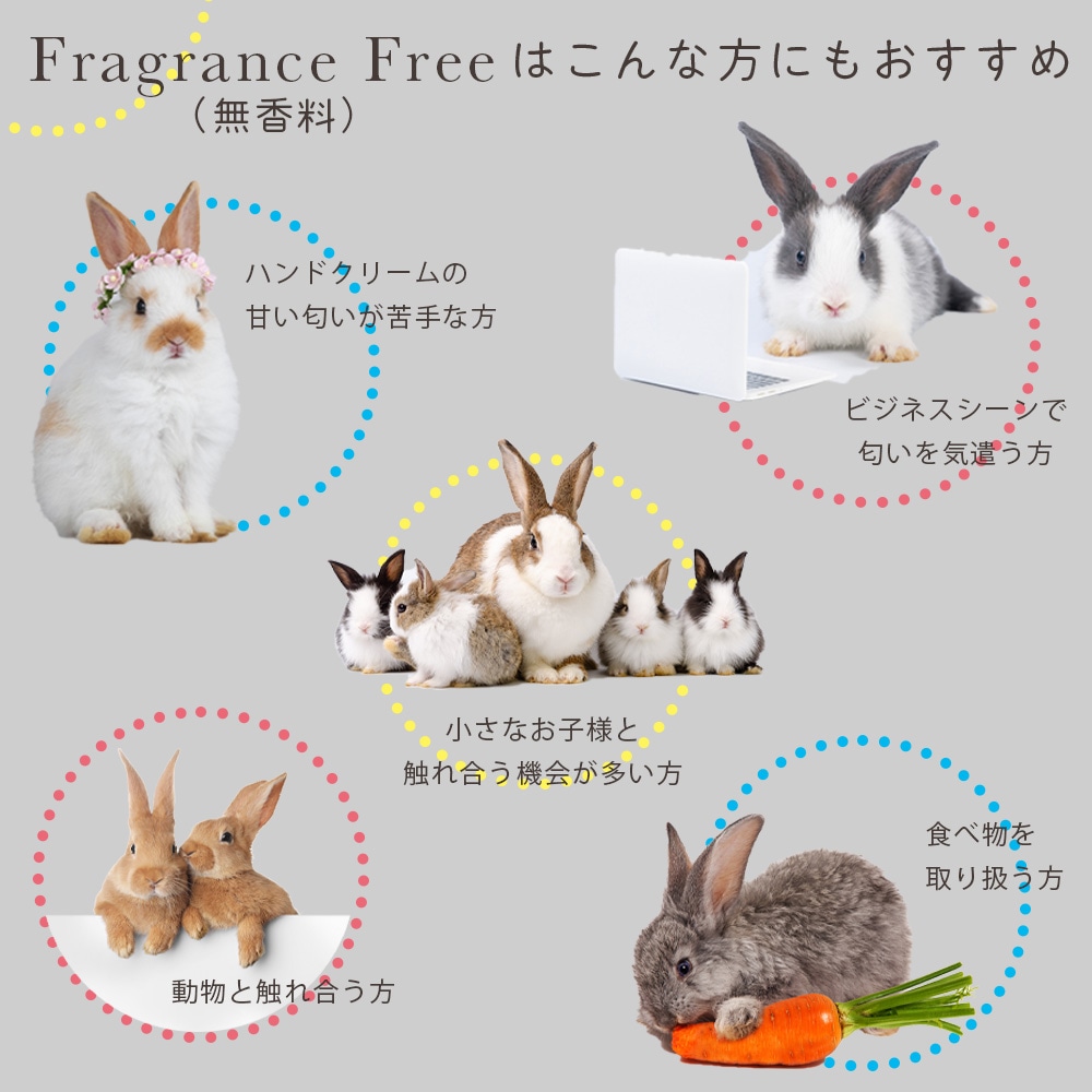 うさぎと一緒に暮らす人のためのボディクリーム【送料無料】 | 日用品