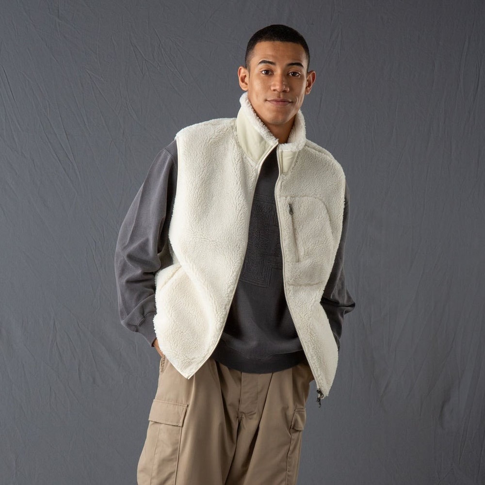 5%OFFセール】ペンドルトン PENDLETON ボアフリースベスト スタンド