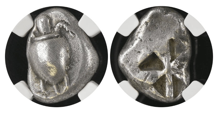 ChVF 4/5 3/5】紀元前525年?480年 古代ギリシャ アイギナ（エギナ）島