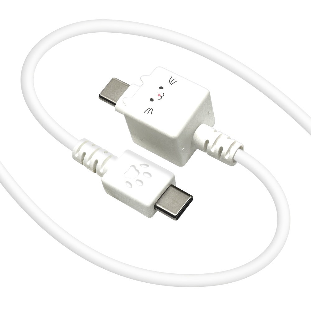 モバにゃー スマホ ケーブル もちちのもちもちケーブル 猫 ネコ ねこ