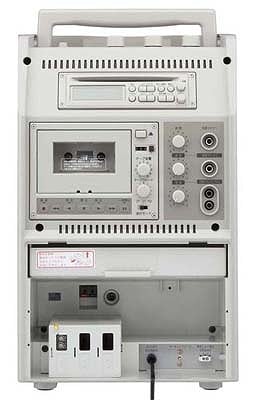 TOAワイヤレスアンプ WA-1812CD（ダイバシティ・CDカセット付）