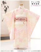 3歳女の子七五三総絞り正絹着物レンタル｜京友禅の高級プレミアム被布