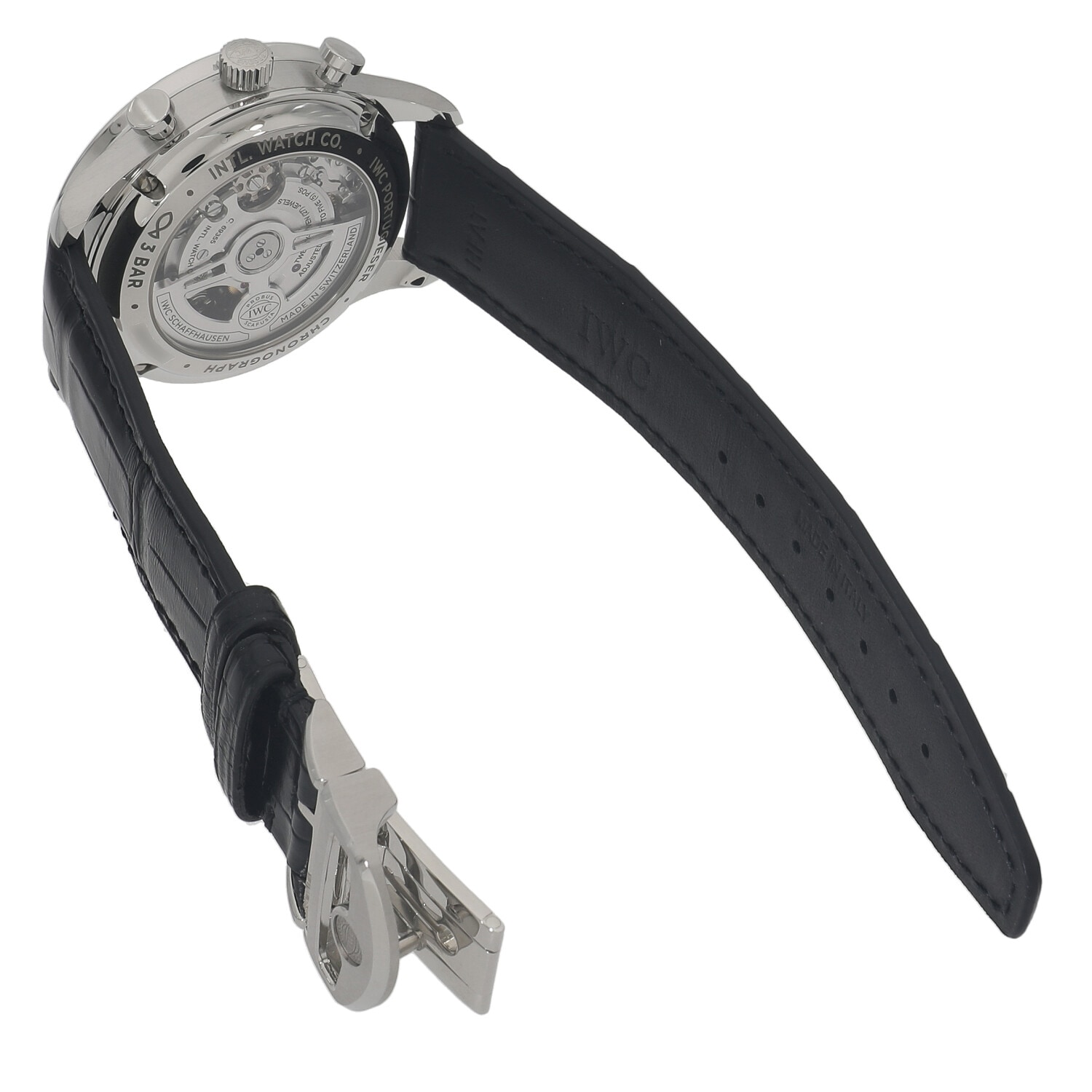 I2252 | [新品]IWC ポルトギーゼ クロノグラフ IW371604 シルバー 金針