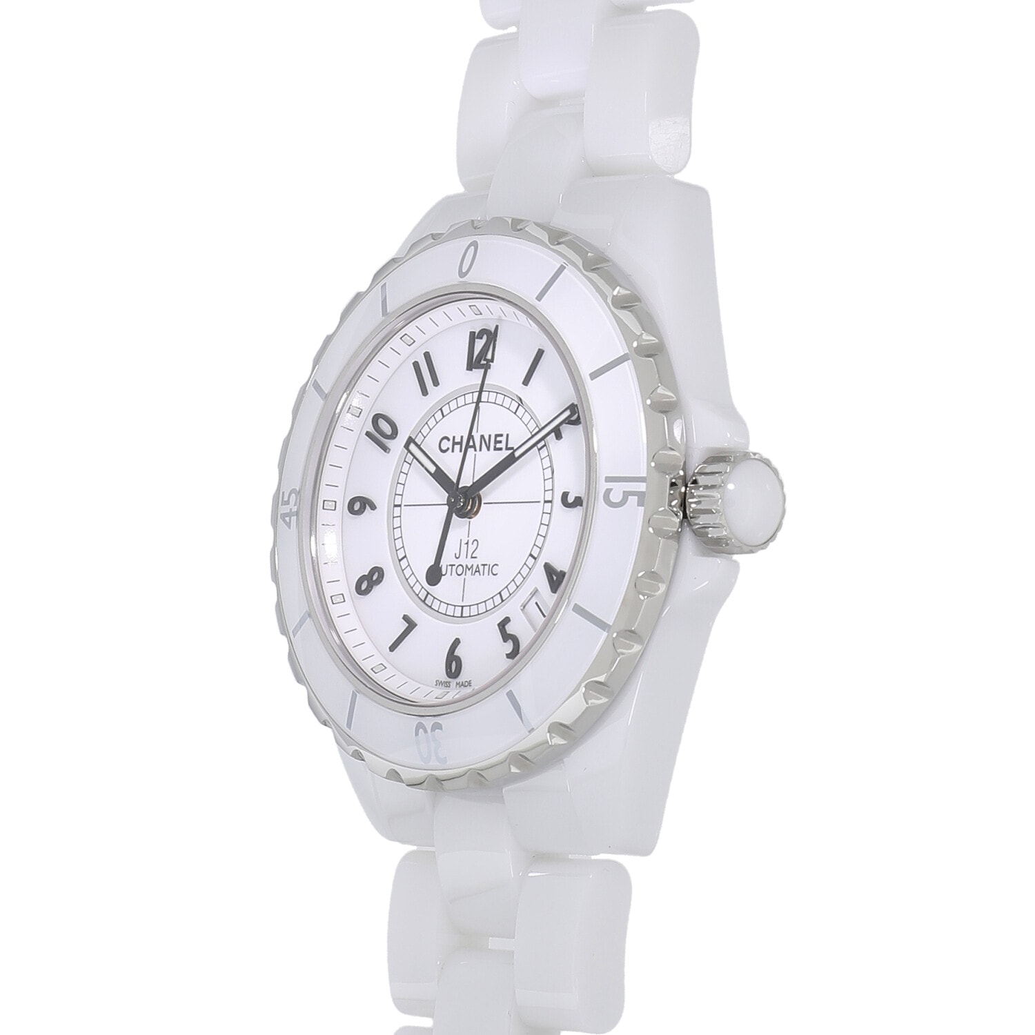 C6897 | [新品]シャネル J12 ホワイト セラミック ホワイト H0970 ユニ