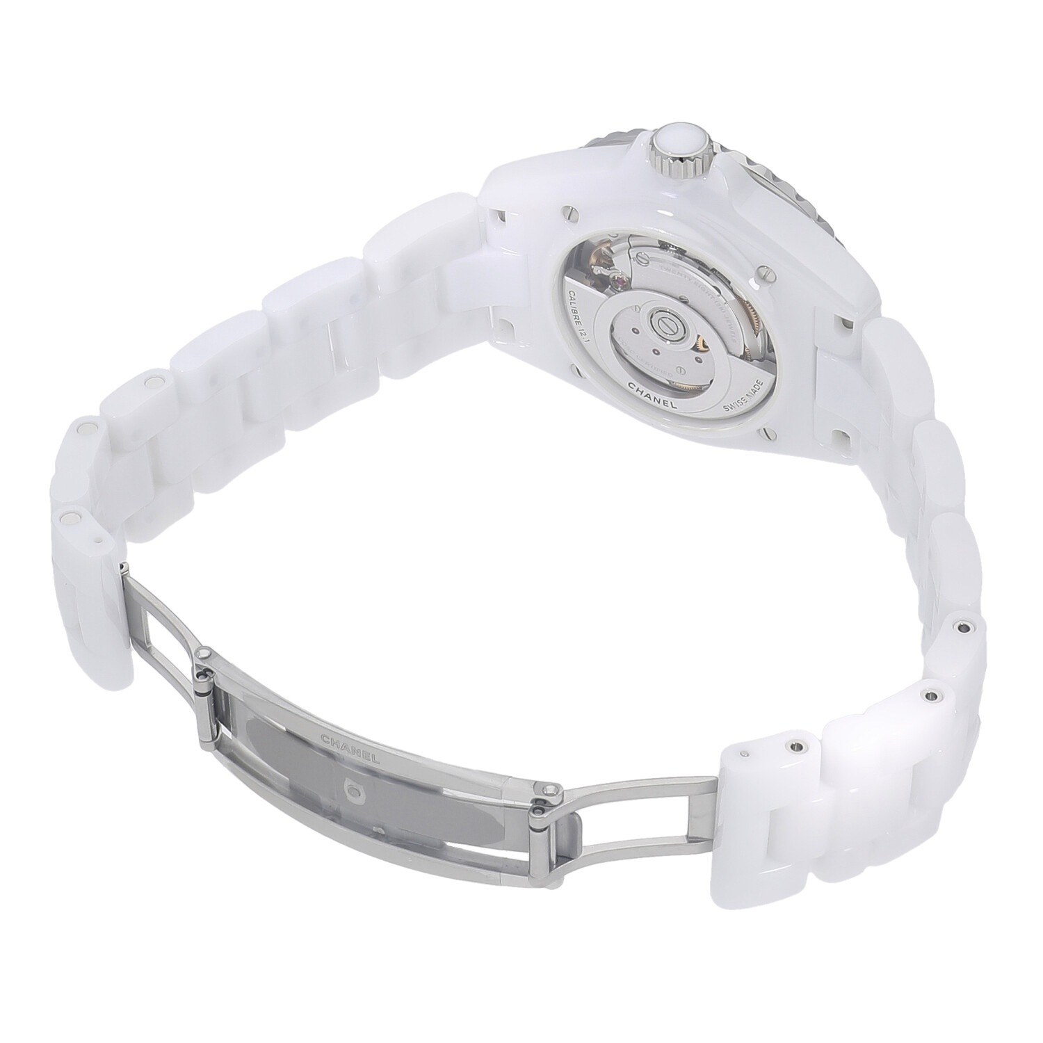 C1498 | [新品]シャネル J12 ホワイトセラミック 38MM H5700 ホワイト
