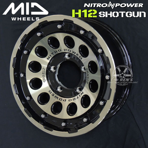 送料無料 ジムニーシエラ MID ナイトロパワー H12 SHOTGUN ショット
