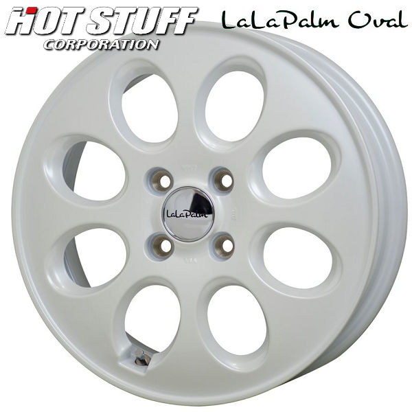 4本 送料無料 ララパーム フ*ュ様 LAPIN 14インチ ホワイトホイール