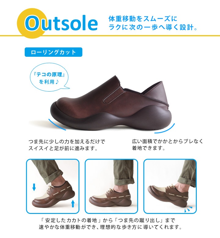 リゲッタカヌー RegettaCanoe CJOS-6425 メンズ スリッポン シューズ