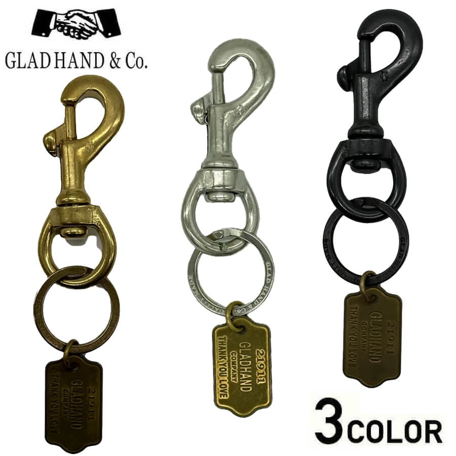 GLAD HAND SWIVEL SNAP KEY HOLDER | ブランド一覧,GLAD HAND & Co