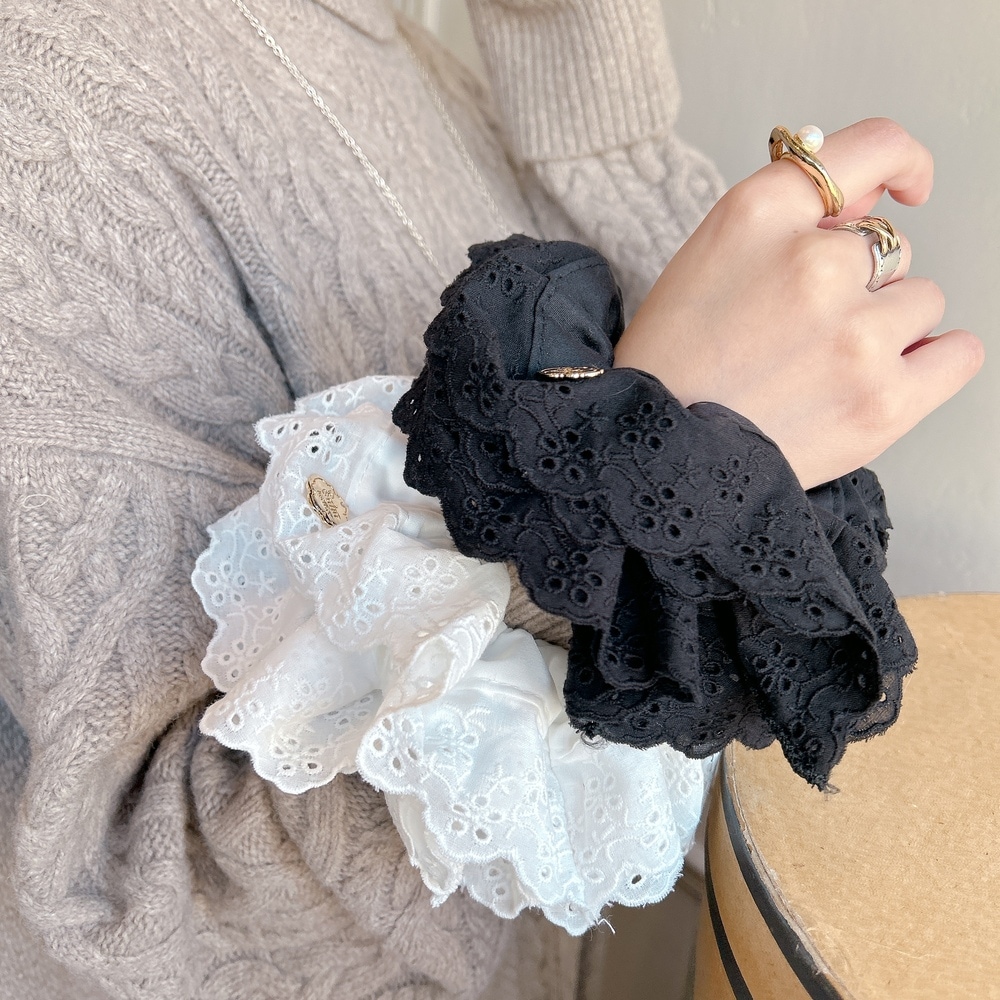 シュシュ Embroidery Lace | Accesorry,ヘアアクセサリー | Saha by elliee