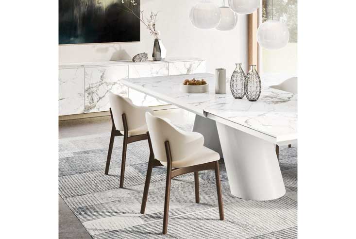 ダイニングチェア Calligaris(カリガリス) HOLLY(ホリー) ウッドレッグ