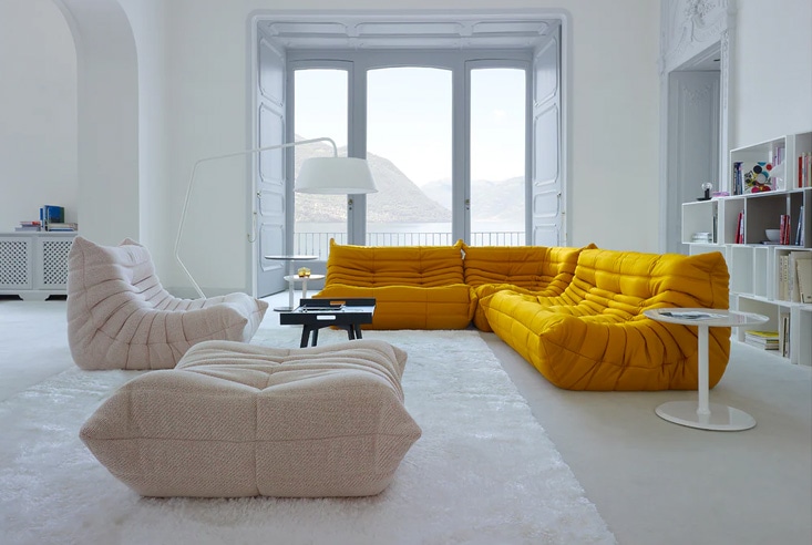 リビングソファ 二人掛け ligne roset(リーン・ロゼ) ROSETTogo