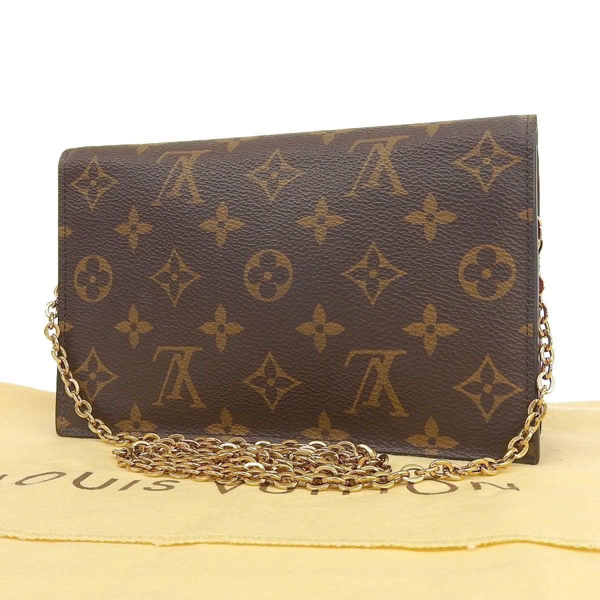 ルイヴィトン LOUIS VUITTON モノグラム ポルトフォイユフロール