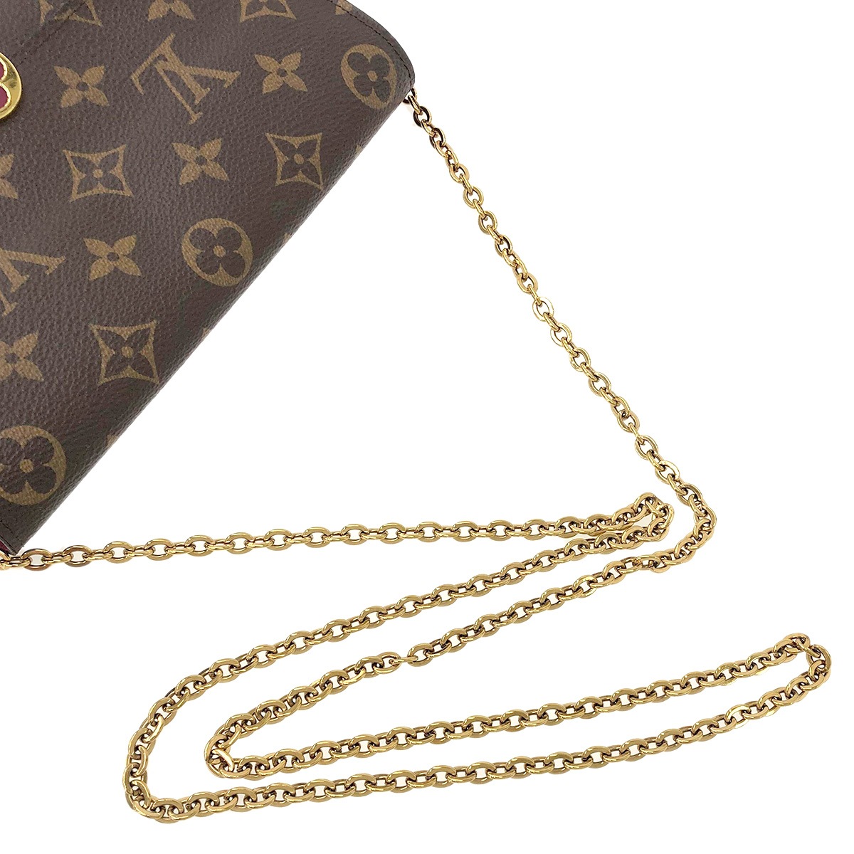 ルイヴィトン LOUIS VUITTON モノグラム ポルトフォイユフロール